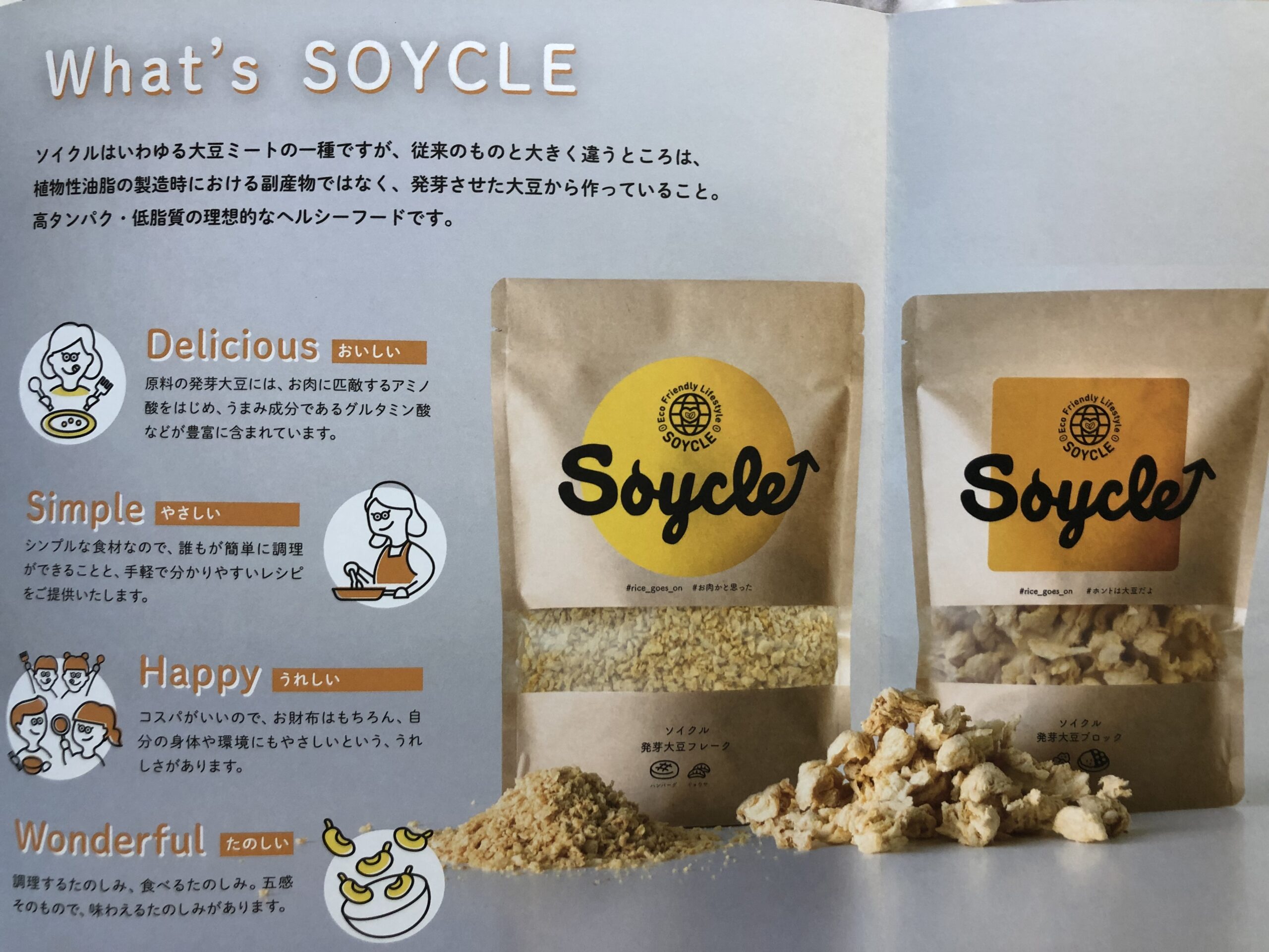 ソイクル（SOYCLE）大豆ミートレビュー